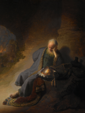 Jeremiah mourning over the Destruction of Jerusalem