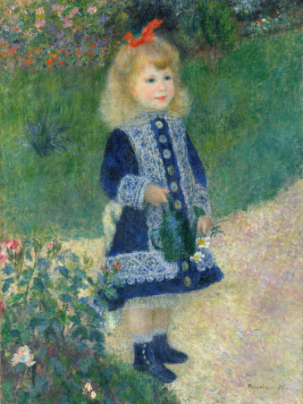 Girl with a Watering Can
