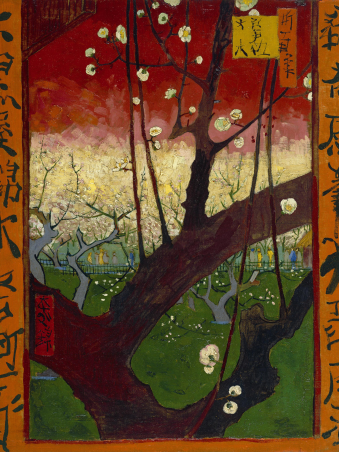 Flowering Plum Orchard (after Hiroshige)