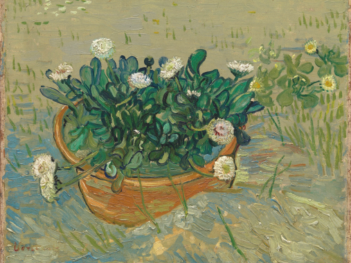 Bowl with Daisies